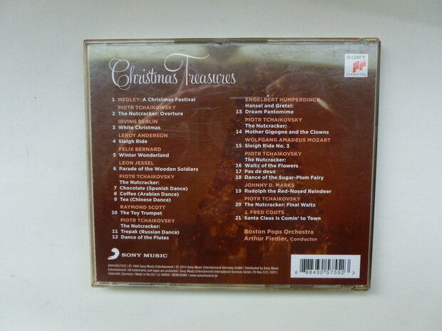 Boston Pops Orchestra / Arthur Fiedler - Christmas Treasures