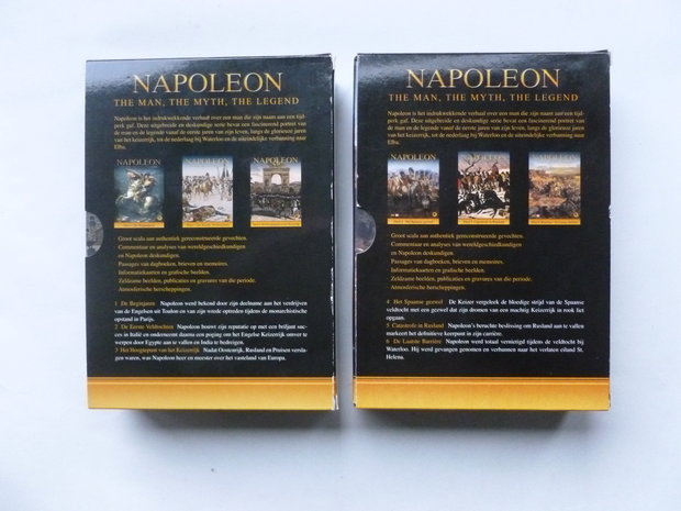 Napoleon - The Man, The Myth , The Legend Deel 1 & Deel 2 (6 DVD)