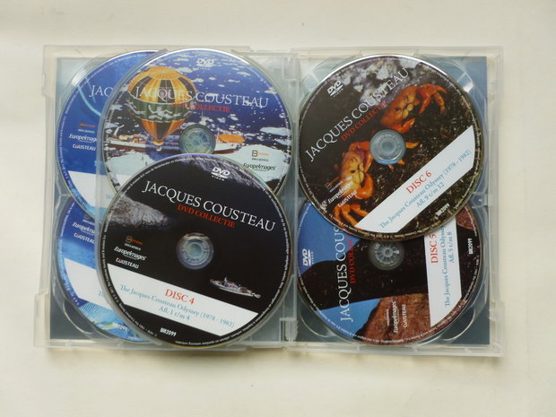 Jacques Cousteau - DVD Collectie (6 DVD)