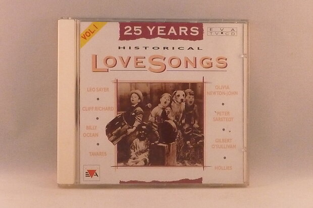 25 Years Historical Love Songs vol. 1