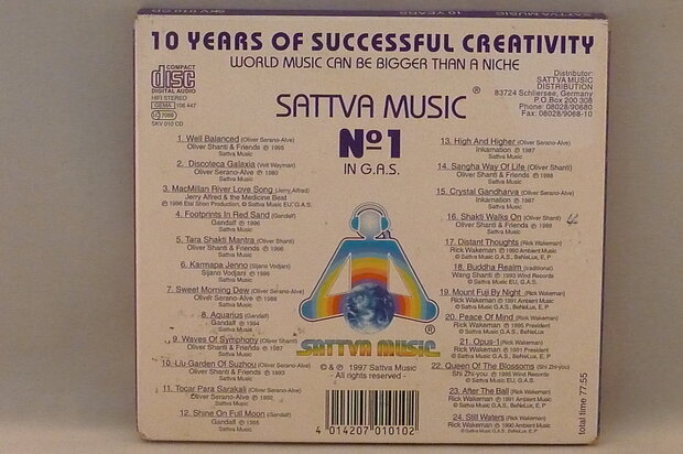 Sattva Music - 10 Years