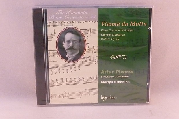 Vianna da Motta - Piano concerto / Artur Pizarro (nieuw)