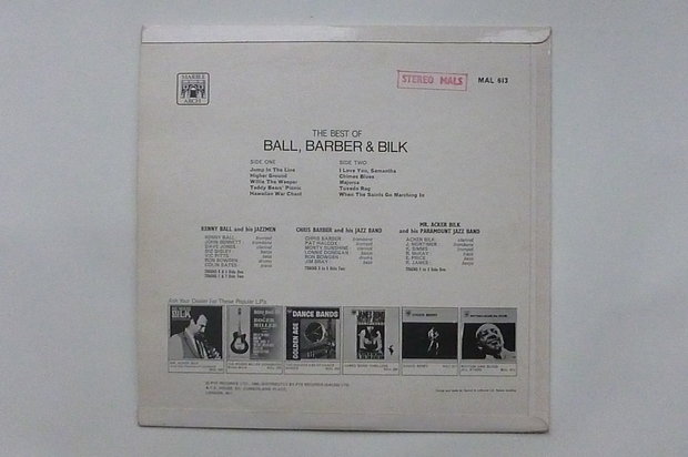 The best of Ball, Barber & Bilk (LP)