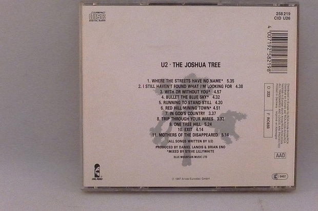 U2 - The Joshua Tree (island)