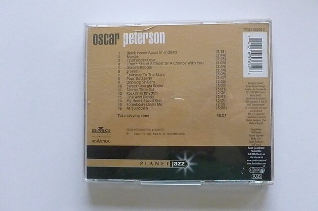 Oscar Peterson - planet jazz