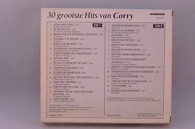 30 Grootste Hits van Corry (2 CD)