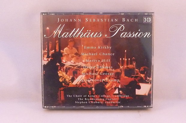 J.S. Bach - Matthäus Passion / Emma Kirkby (3 CD)