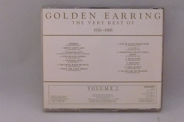 Golden Earring - The very best of 1976-1988 / volume 2