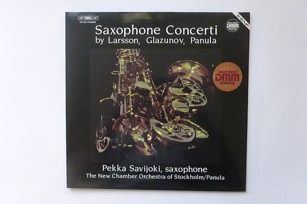 Saxophone Concerti  - Pekka Savijoki (LP)