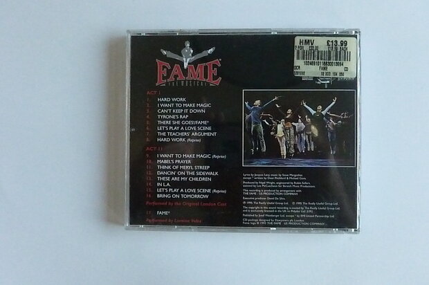 Fame - The Musical ( original london cast recording)