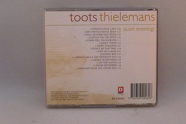 Toots Thielemans - Quiet Evenings