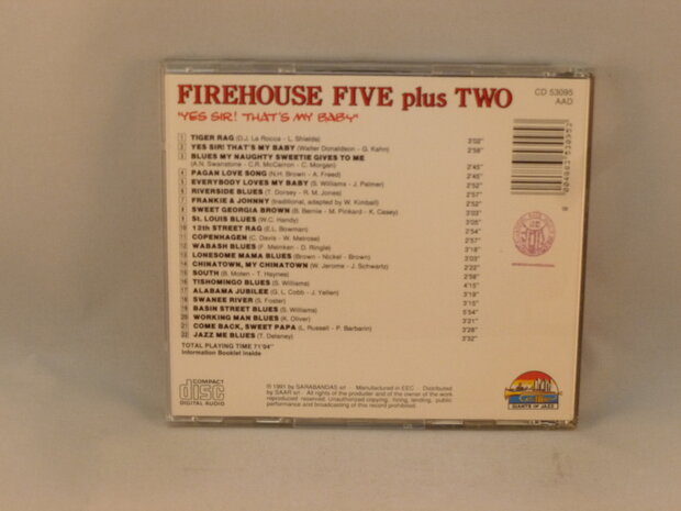 Firehouse Five plus two - Yes sir! That's my baby