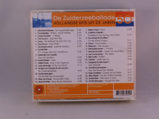 Zuiderzeeballade - Hollandse Hits uit de jaren 50 (2 CD)