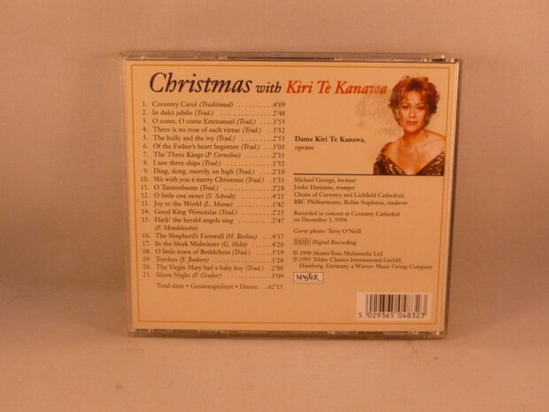 Christmas with Kiri Te Kanawa (warner music)