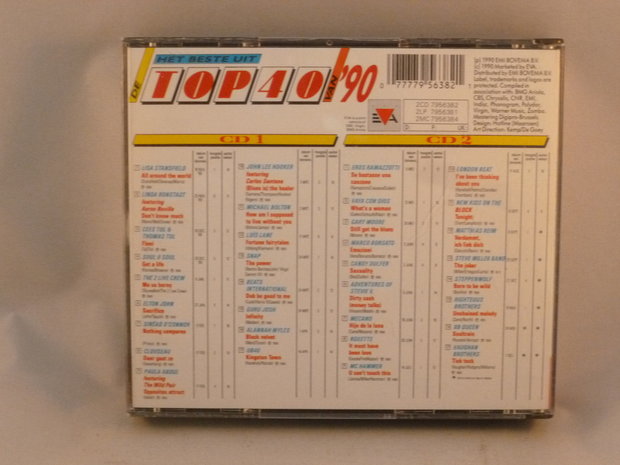 Het beste uit de Top 40 van '90 (2 CD)