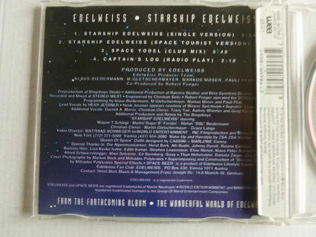 Starship Edelweiss - Edelweiss (CD Single)