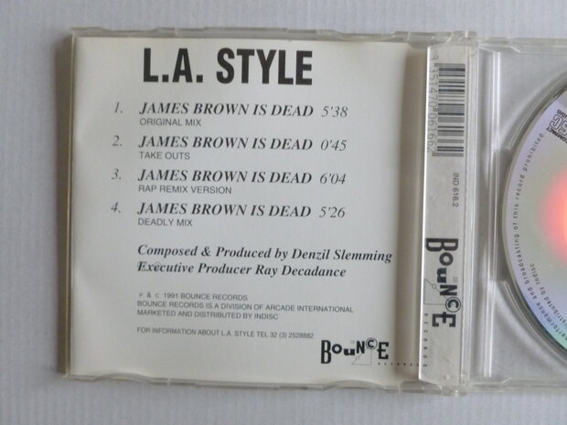 L.A. Style - James Brown is dead (CD Single)