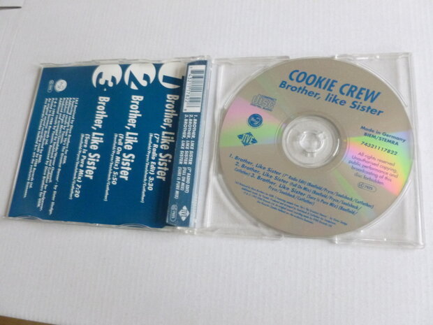 Cookie Crew - Brother like sister (CD Single)