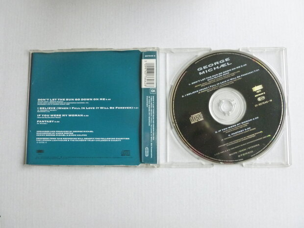 George Michael Elton John - Don't let the sun go down on me (CD Single)