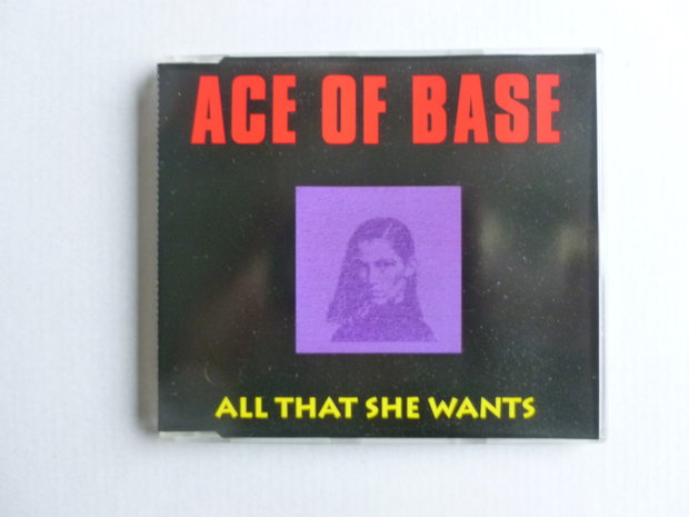 Ace of Base - All that she wants (CD Single)