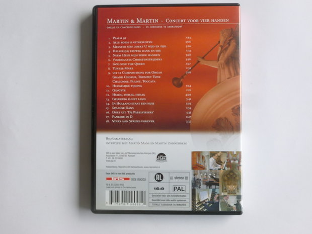 Martin Mans / Martin Zonnenberg - Concert voor 4 handen (CD+DVD)