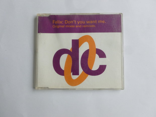 Felix - Don't you want me (CD Single)