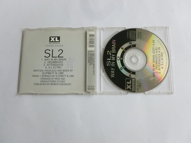 SL2 - Way in my brain (CD Single)