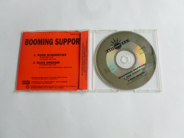 Booming Support - Rode Schoentjes (CD Single)