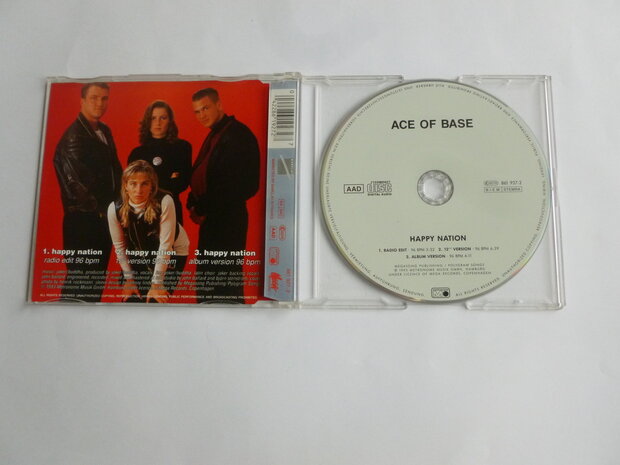 Ace of Base - Happy nation (CD Single)