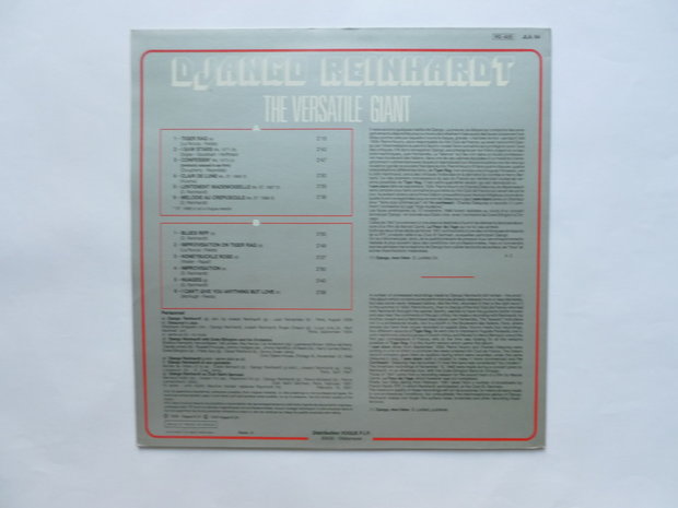 Django Reinhardt - The Versatile Giant (LP)