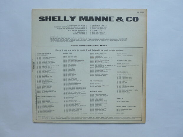 Shelly Manne ‎– Shelly Manne & Co. (LP)