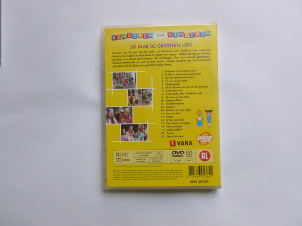 Neerwaarts Peregrination Mier Kinderen voor Kinderen - 20 jaar de grootste Hits (DVD) - Tweedehands CD
