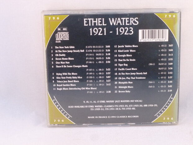 Ethel Waters - Classics 1921 - 1923