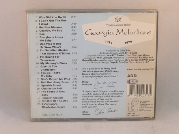 Georgia Melodians 1924 - 1926