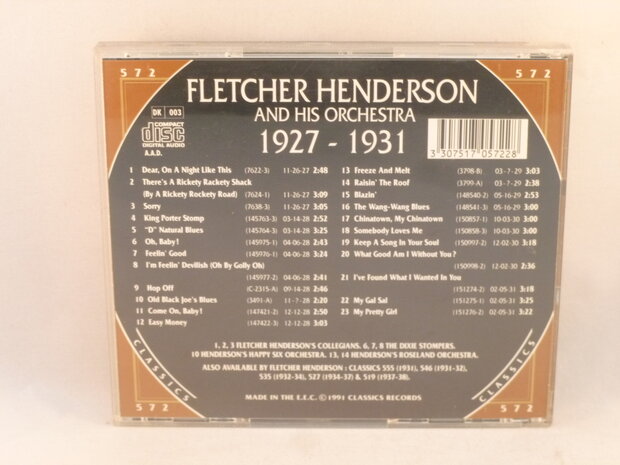 Fletcher Henderson - Classics 1927 - 1931