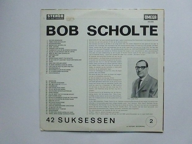 Bob Scholte - 42 suksessen (LP)