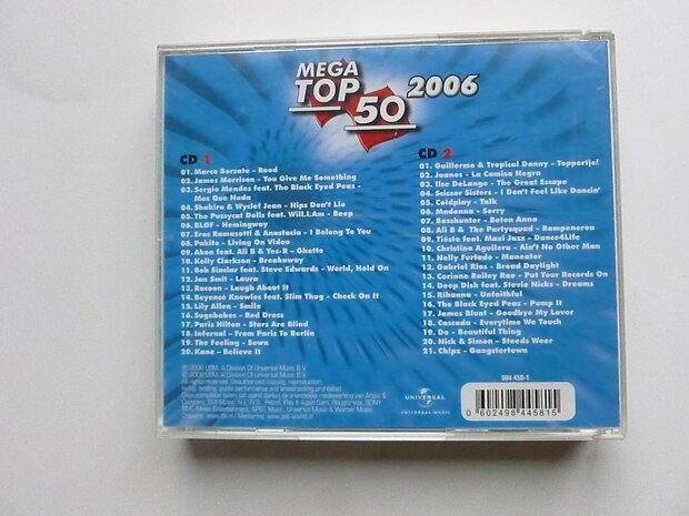 Mega Top 50 - 2006 (2 CD)