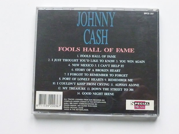 Johnny Cash - Fools hall of fame