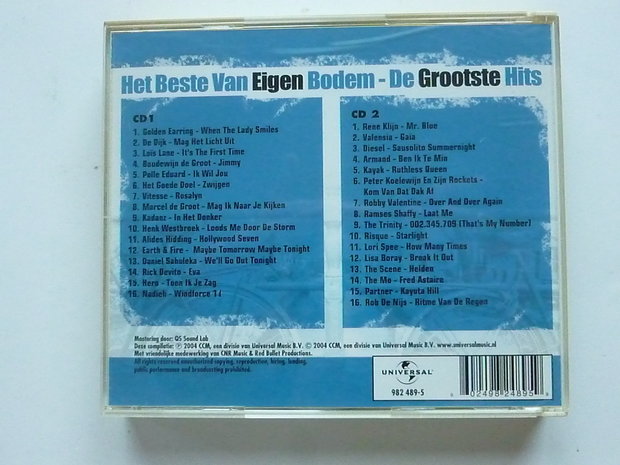 Het Beste van Eigen Bodem - De Grootste Hits (2 CD)