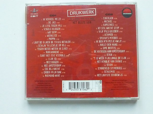 Drukwerk - Je loog tegen mij / het beste van (2 CD)