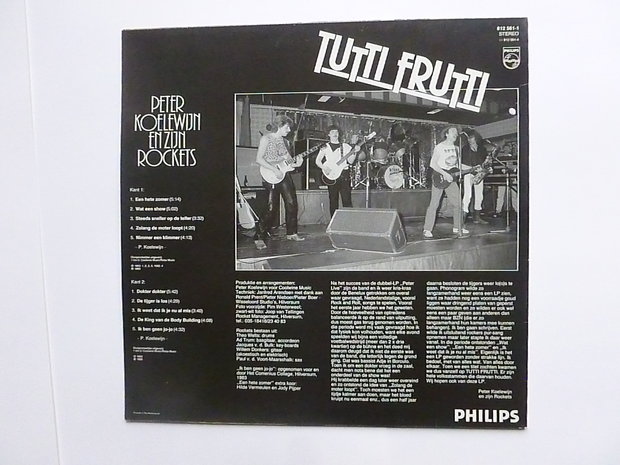 Peter Koelewijn en zijn Rockets - Tutti Frutti (LP)