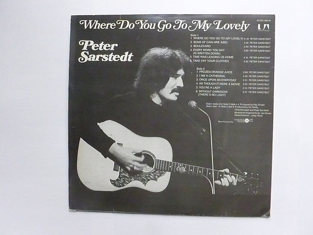 Peter Sarstedt - Where do you go to my lovely (LP)