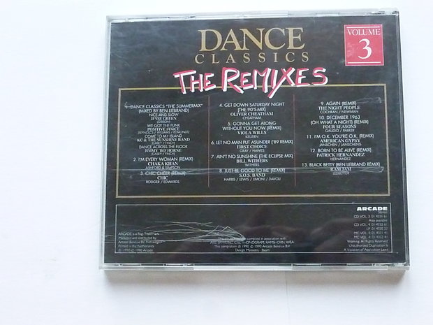 Dance Classics The Remixes volume 3