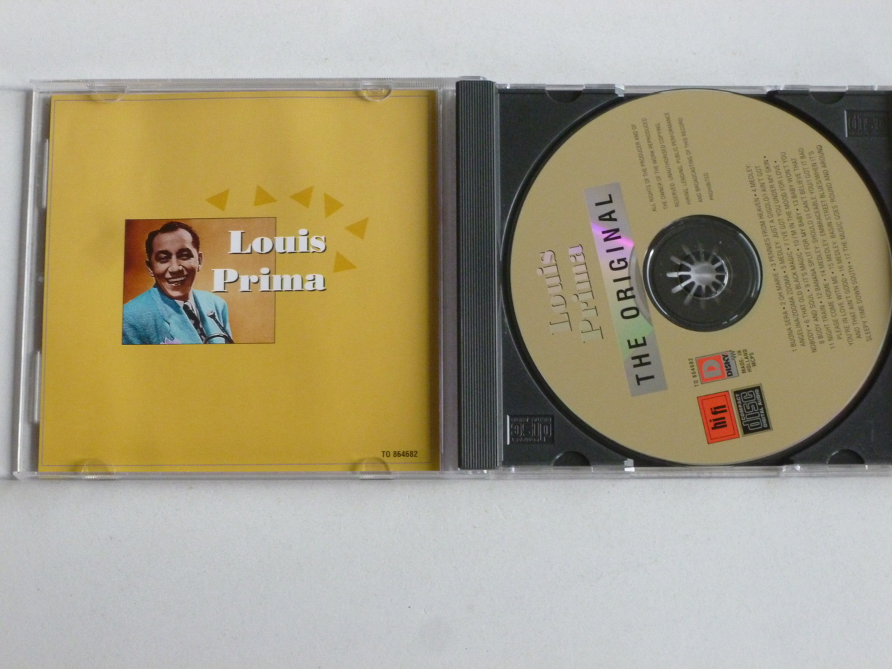 CD Album - Louis Prima - The Original - Disky - Netherlands