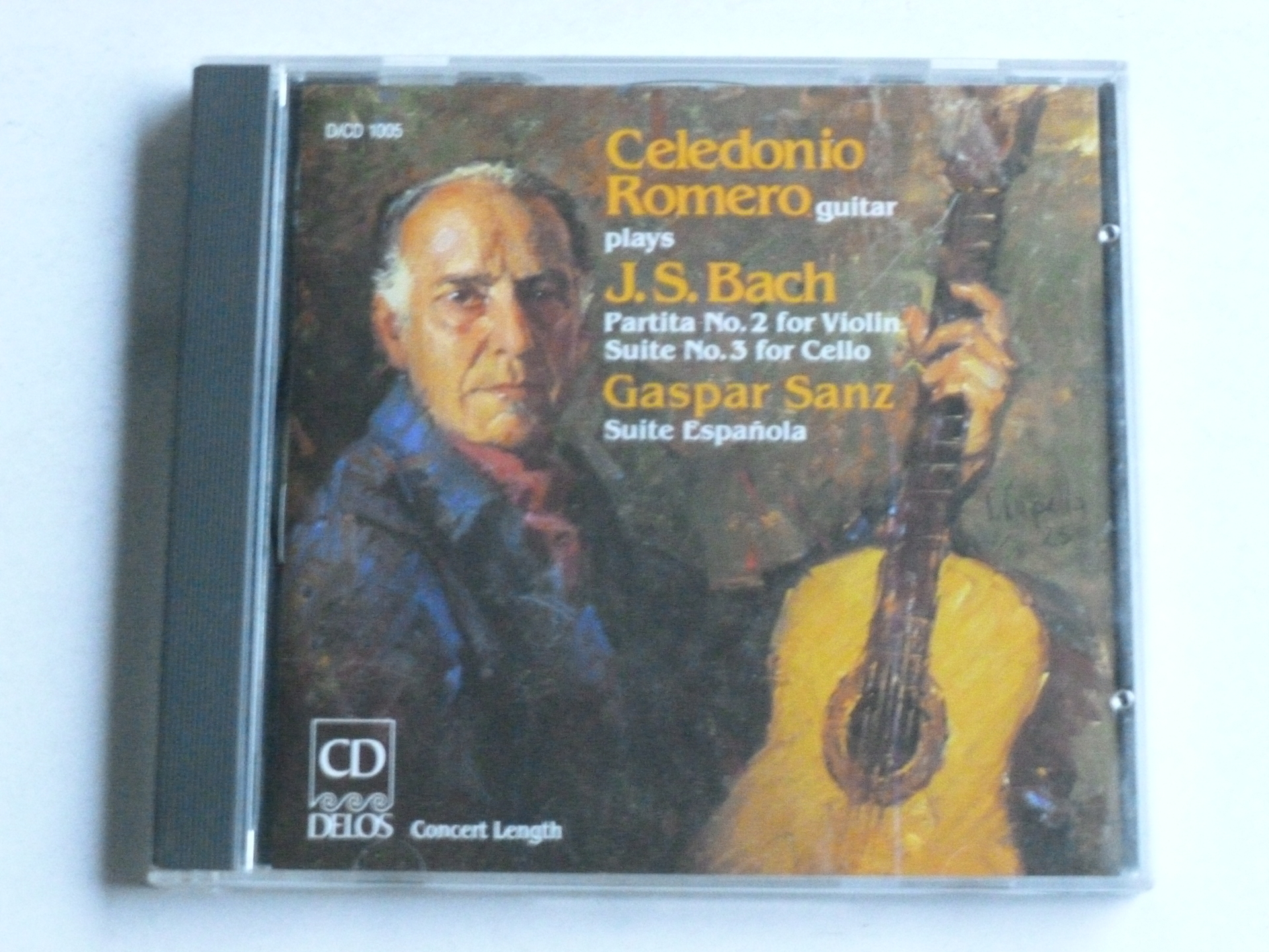 Bach / Gaspar Sanz - Celedonio Romero - Tweedehands CD