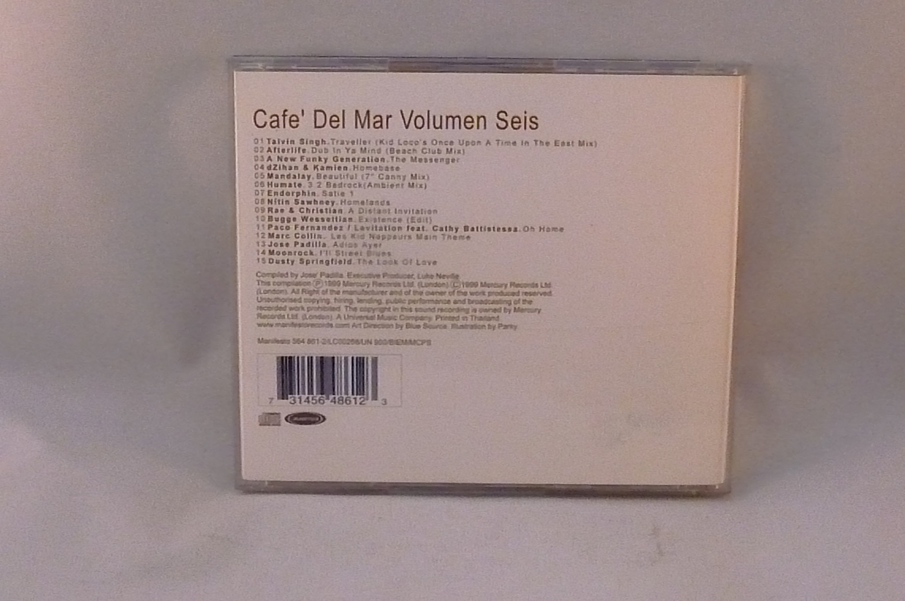 Cafe Del Mar - Volumen Seis - Tweedehands CD