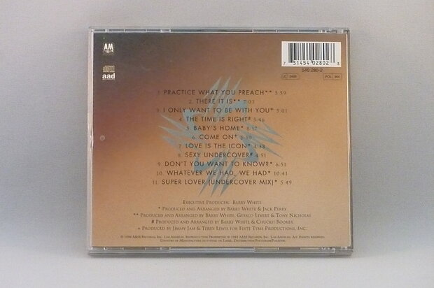 Barry White - The icon is love - Tweedehands CD